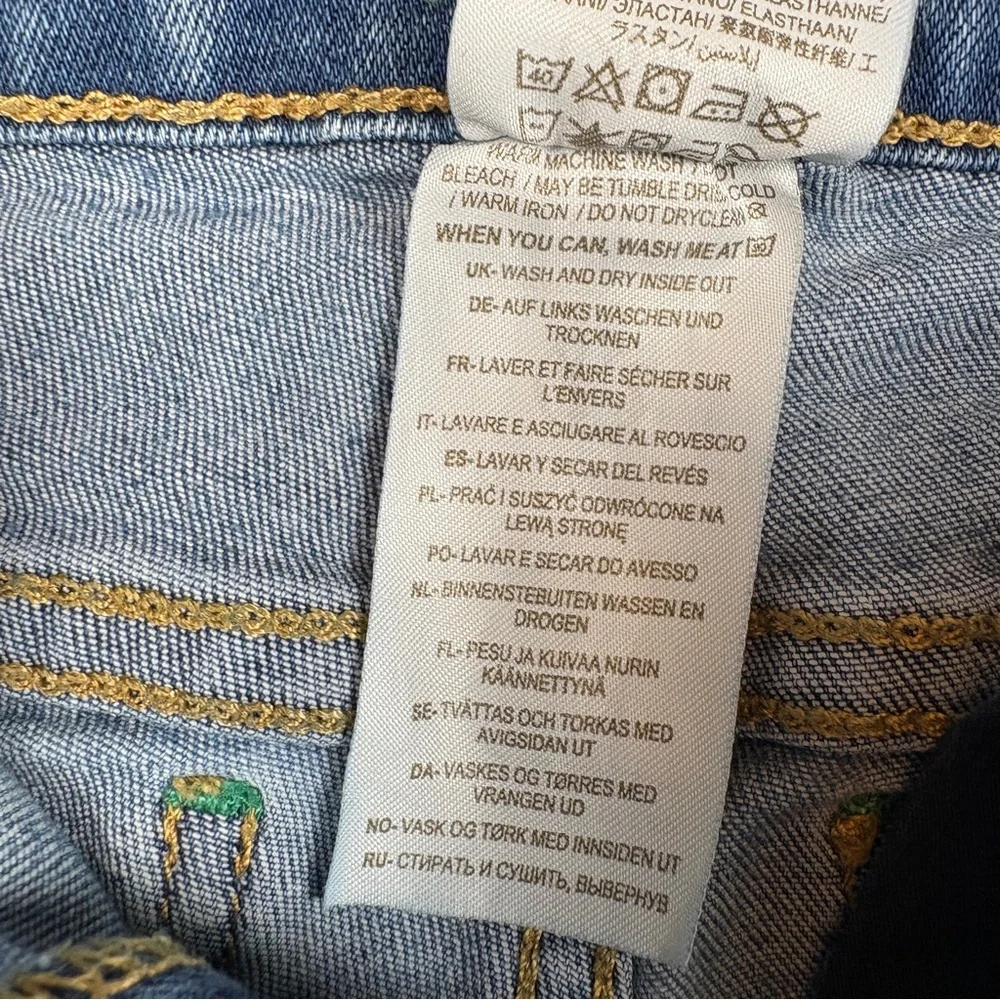 BODEN | Kids Unisex Adventure-flex Blue 4-Way Stretch Cotton Denim Shorts Sz 8Y - Picture 8 of 10